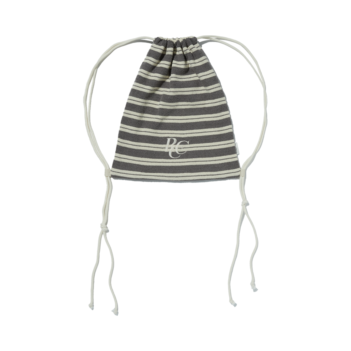 R4AG011GYOS ROCCI ROCCI RCC Stripe Knit Gym Sack Grey