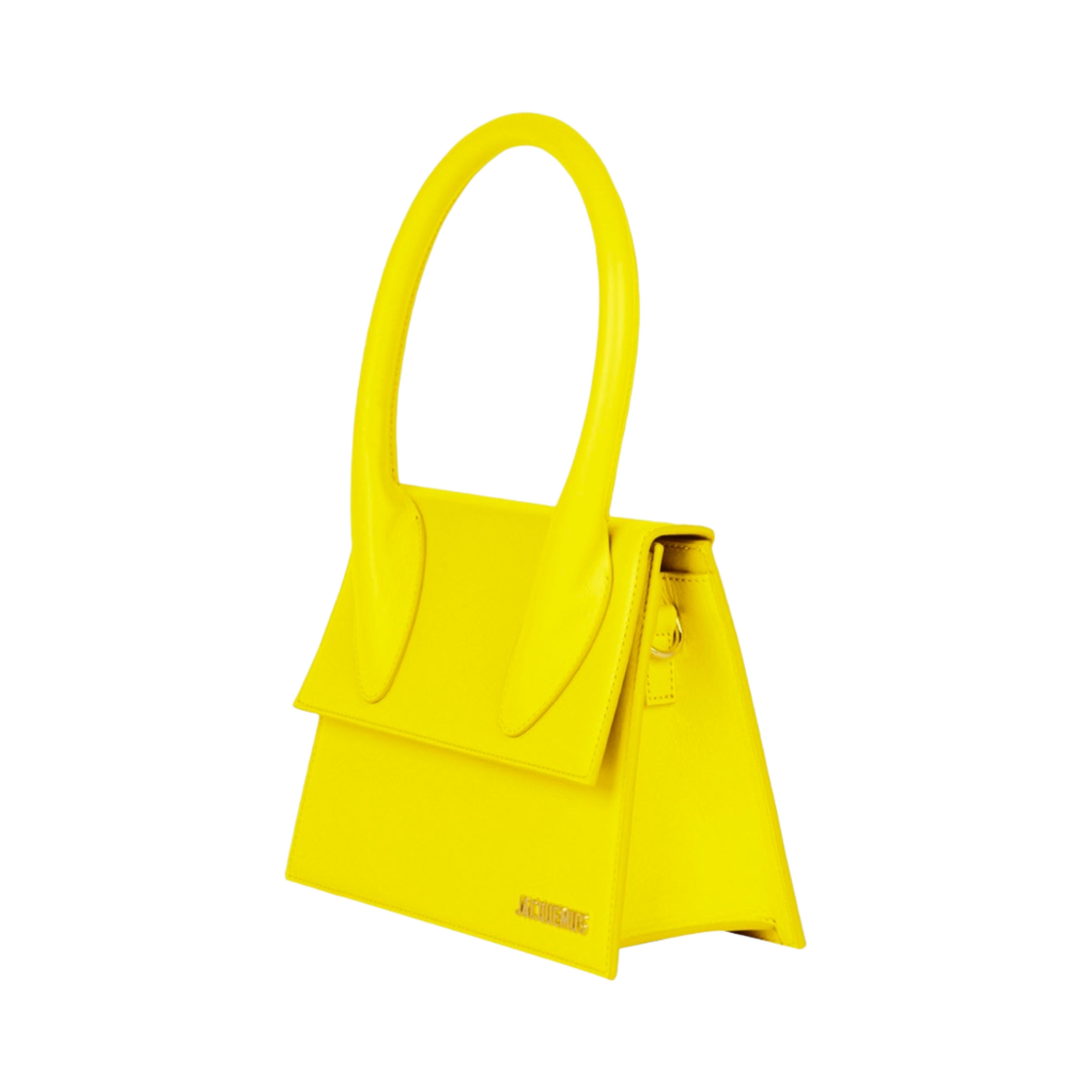 자크뮈스 르 그랜드 치키토 라지 레더 핸드백 옐로우(Jacquemus Le Grand Chiquito Large Leather Handbag Yellow) - 2