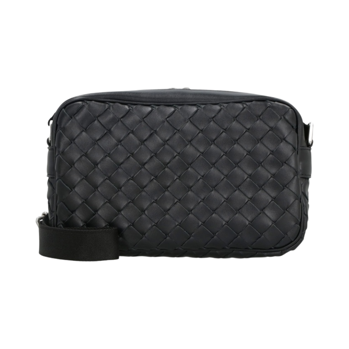 보테가 베네타 스몰 인트레치아토 카메라백 블랙(Bottega Veneta Small Intrecciato Camera Bag Black) - 1