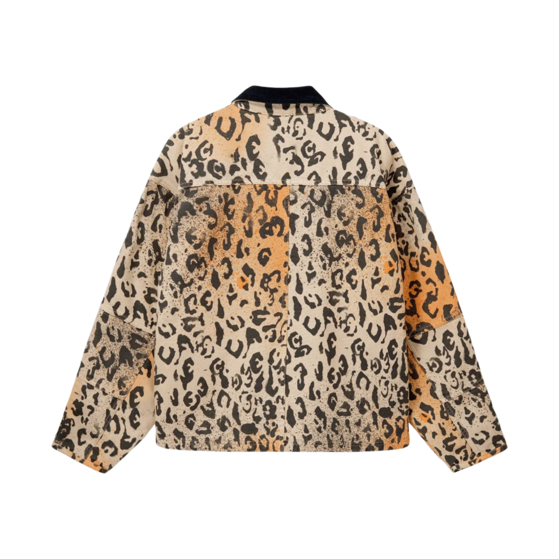 스투시 워시드 캔버스 샵 자켓 레오파드(Stussy Washed Canvas Shop Jacket Leopard) - 2