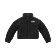 (W) The North Face Sherpa Nuptse Jacket Black