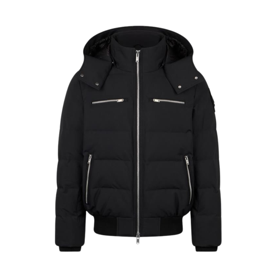 M34MB005292 Moose Knuckles Cloud Bomber Jacket Black
