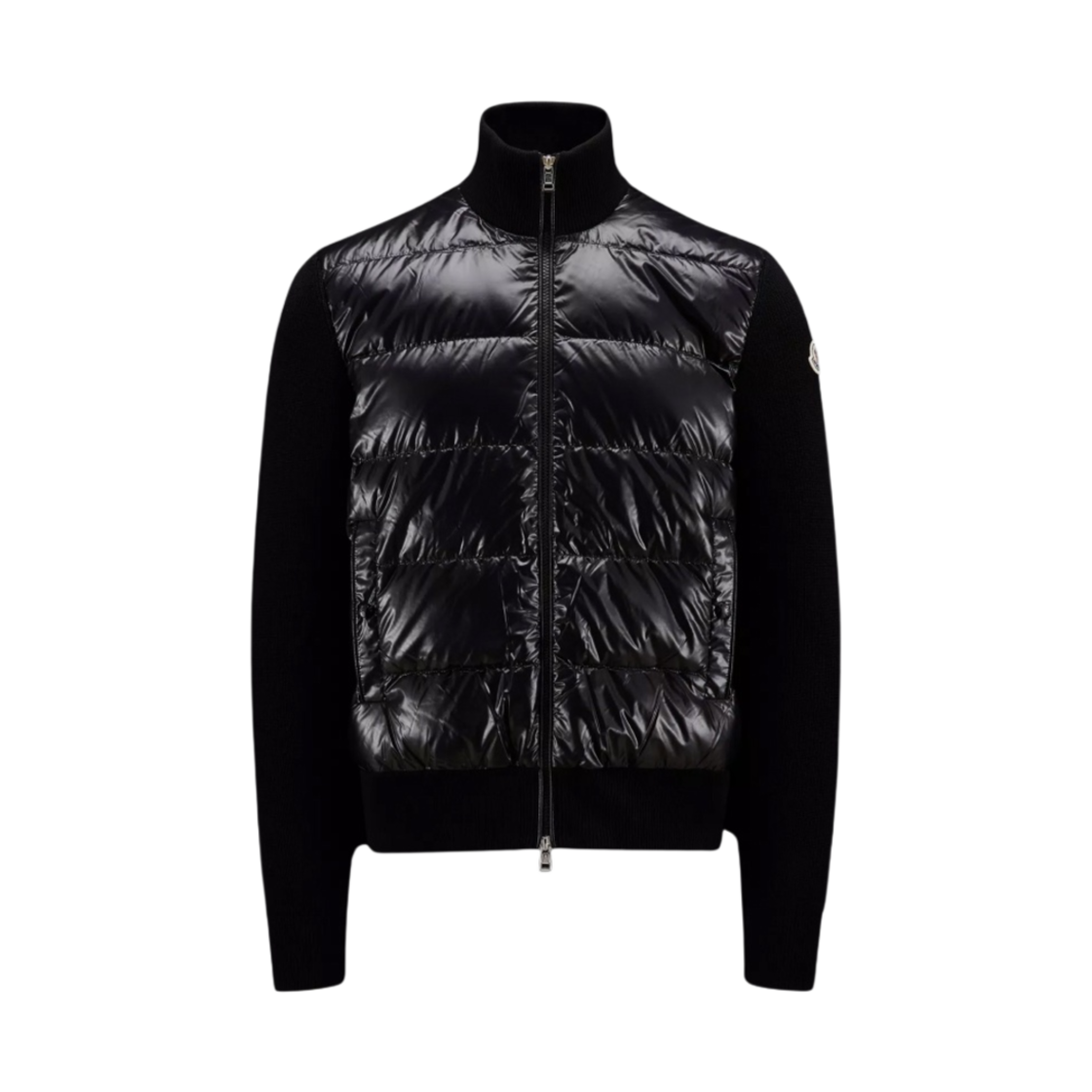 몽클레르 그래픽 패딩 울 가디건 블랙 - 22FW(Moncler Graphic Padded Wool Cardigan Black - 22FW) - 1