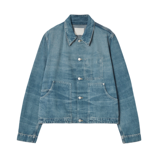 1235216001 COS Boxy Denim Jacket Washed Blue