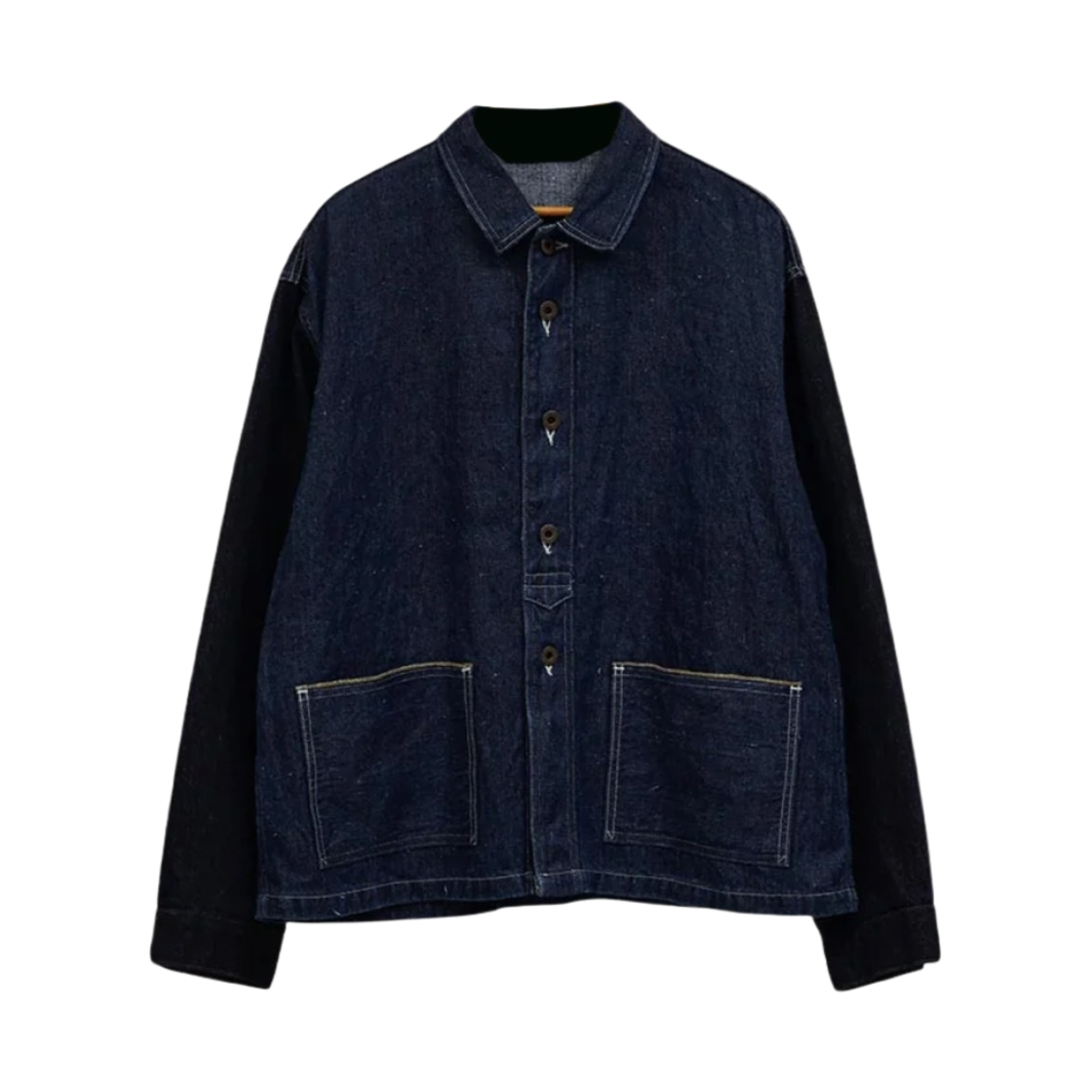 나이젤 카본 US 아미 데님 자켓 헴프 데님 인디고(Nigel Cabourn US Army Denim Jacket Hemp Denim Indigo)