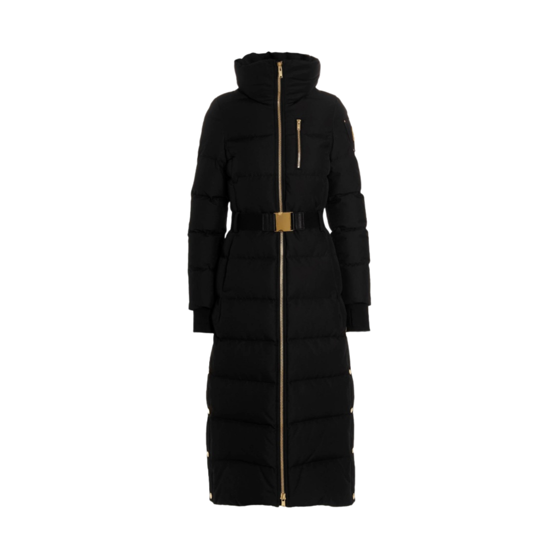 (W) 무스너클 어빙 파카 골드 메탈 블랙((W) Moose Knuckles Irving Parka Gold Metal Black) - 1