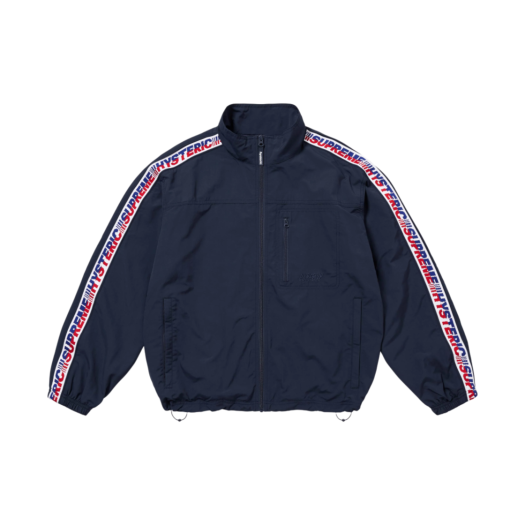 슈프림 S 로고 트랙 자켓 네이비 - 24FW | Supreme | KREAM