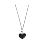 Nonenon Black Love Necklace