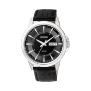 Citizen Dress Quartz 41mm Calf Leather Black