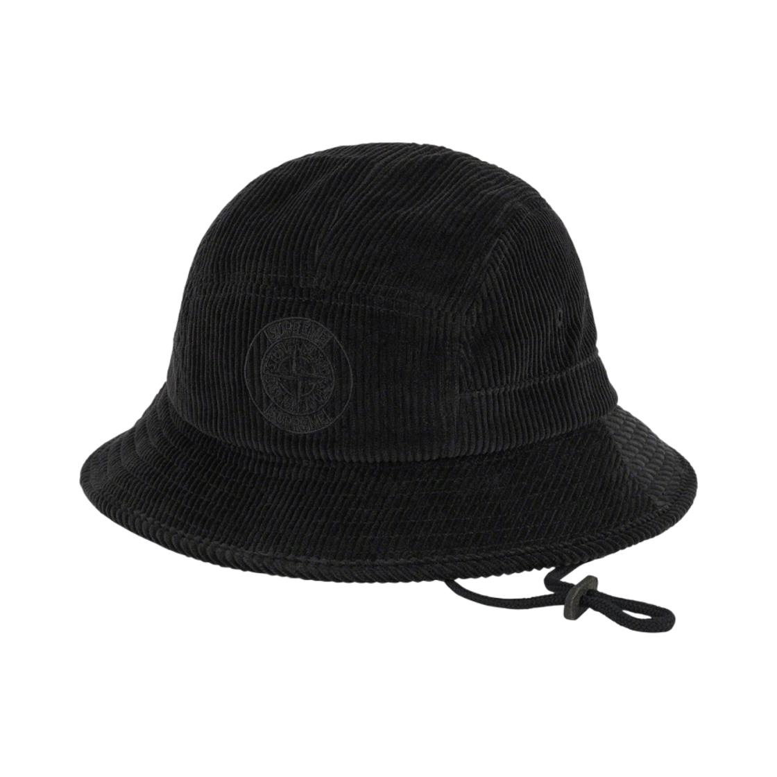 슈프림 x 스톤 아일랜드 코듀로이 크러셔 블랙 - 20FW