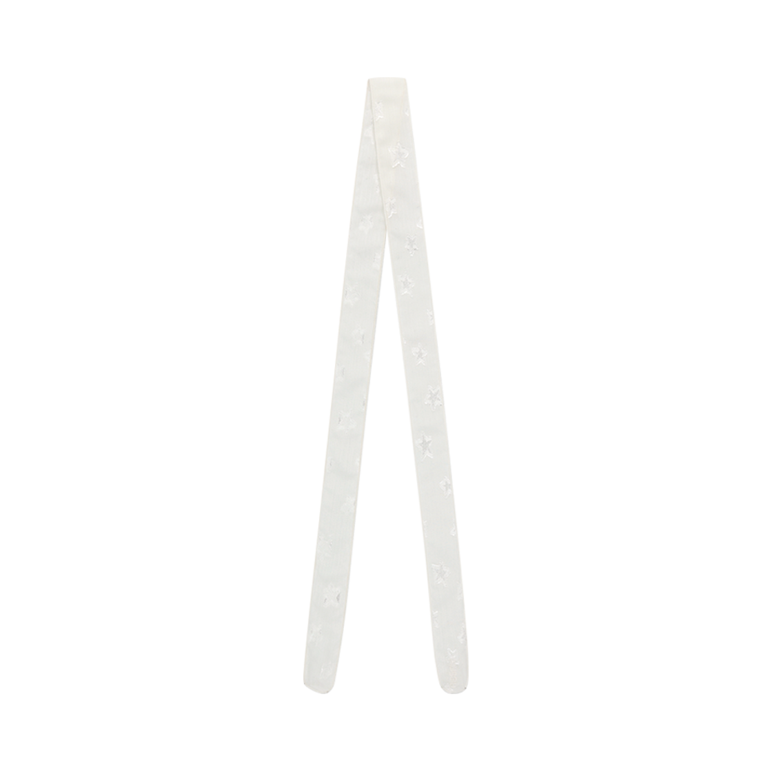SU2501TC06 COYSEIO Star Scarf White
