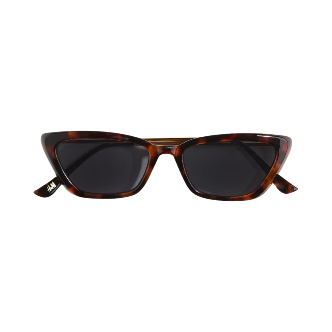 1215085002 H&M Cat Eye Sunglasses Brown Tortoise Pattern