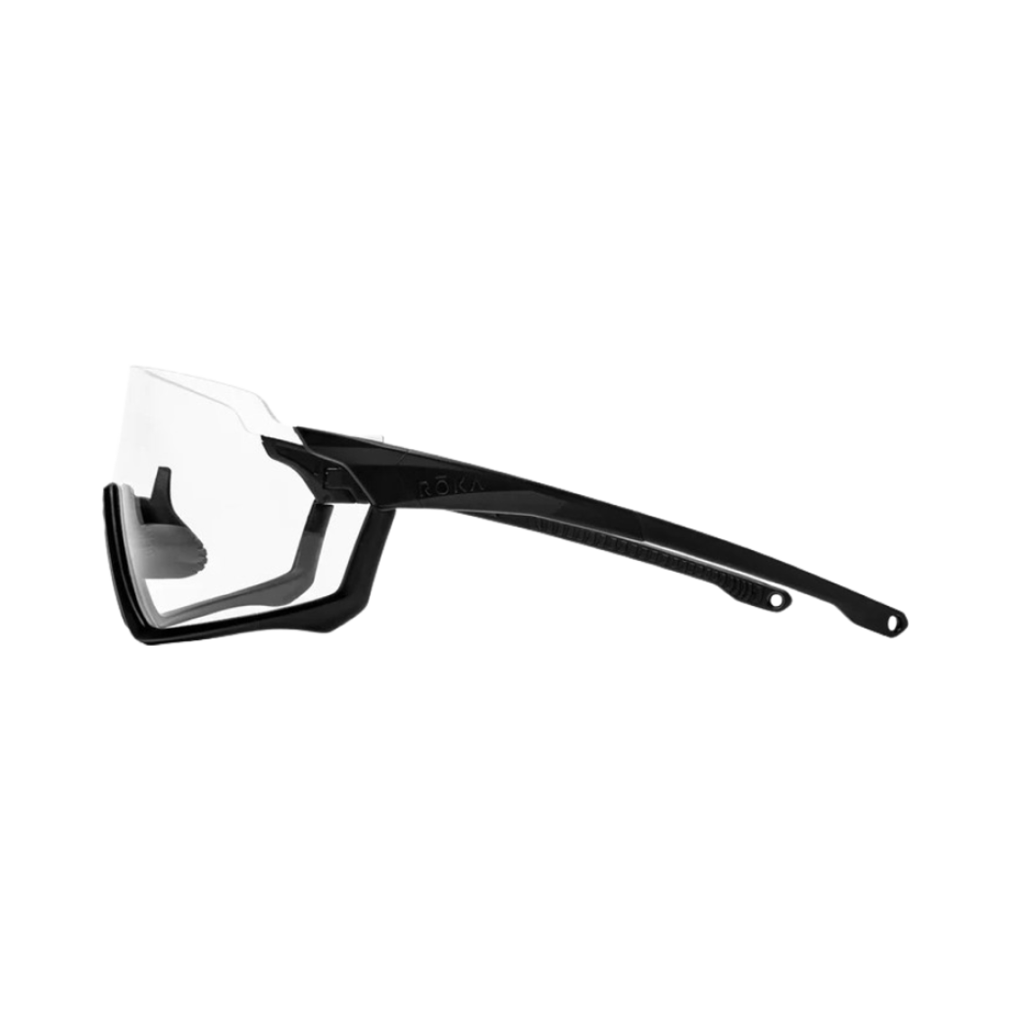 료카 GP-1XT 매트 블랙 프레임 클리어 렌즈(Roka GP-1XT Matte Black Frame Clear Lens) - 3