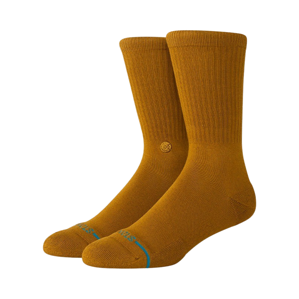 스탠스 아이콘 크루 골드캔버스