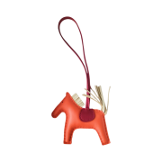 Hermes Rodeo PM Charm Milo & Orange Poppy Craie Rubis