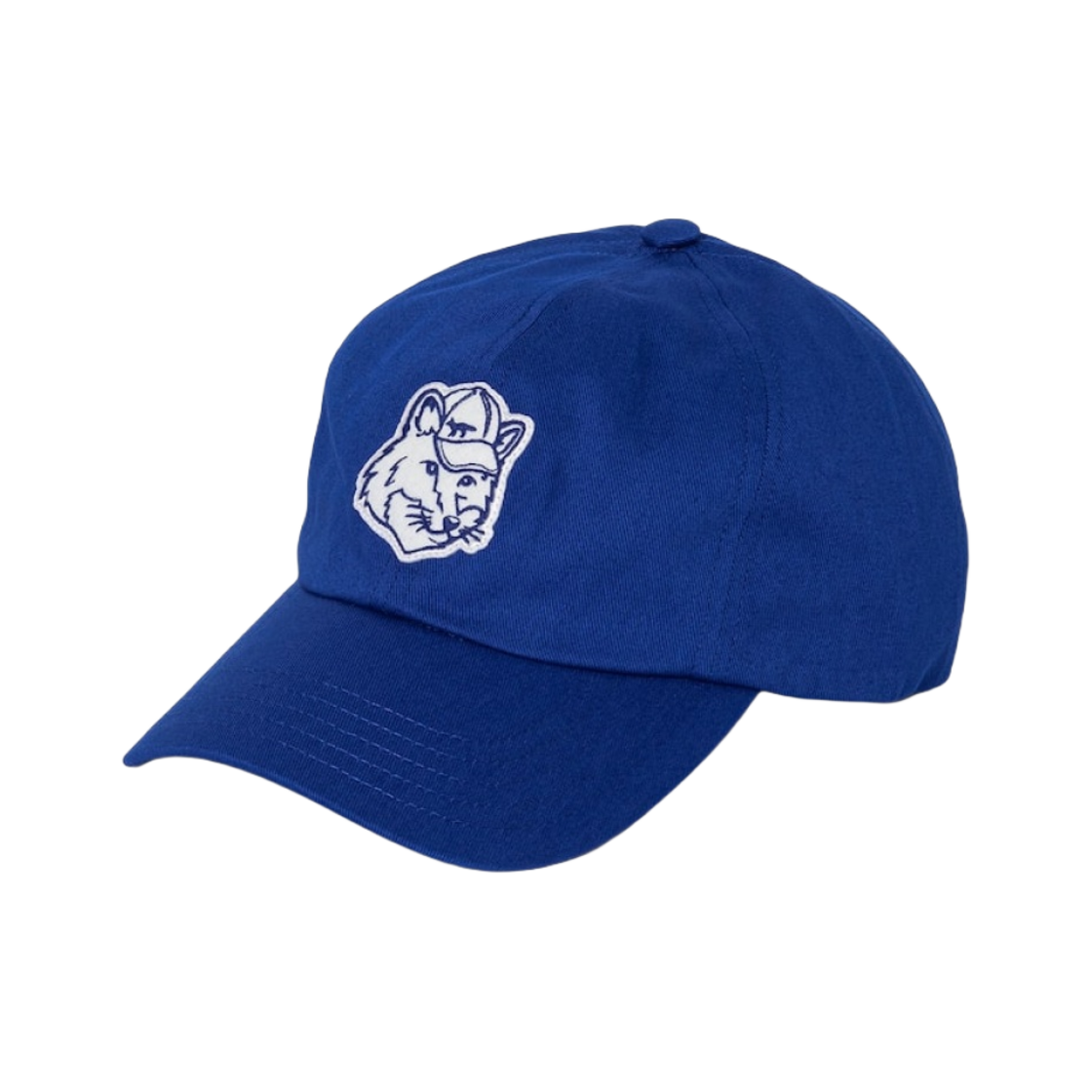 메종 키츠네 폭스 헤드 패치 6P 캡 코발트 블루 - 한국 한정(Maison Kitsune Fox Head Patch 6P Cap Cobalt Blue - Korea Exclusive) - 2