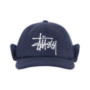 Stussy Wool Ear Flap Cap Navy