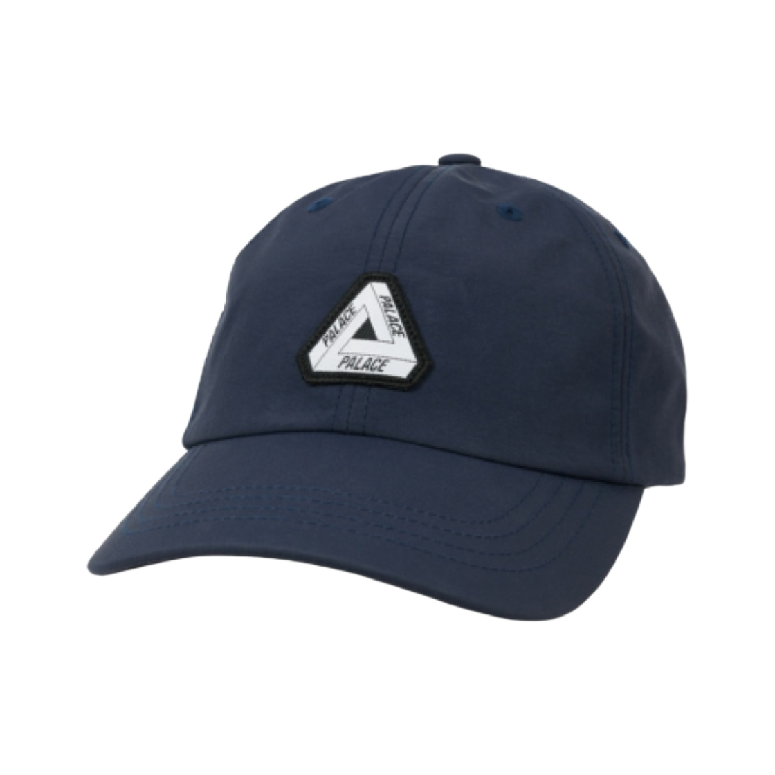팔라스 트라이퍼그 패치 쉘 6-패널 캡 네이비 - 21FW(Palace Tri-Ferg Patch Shell 6-Panel Navy - 21FW) - 1