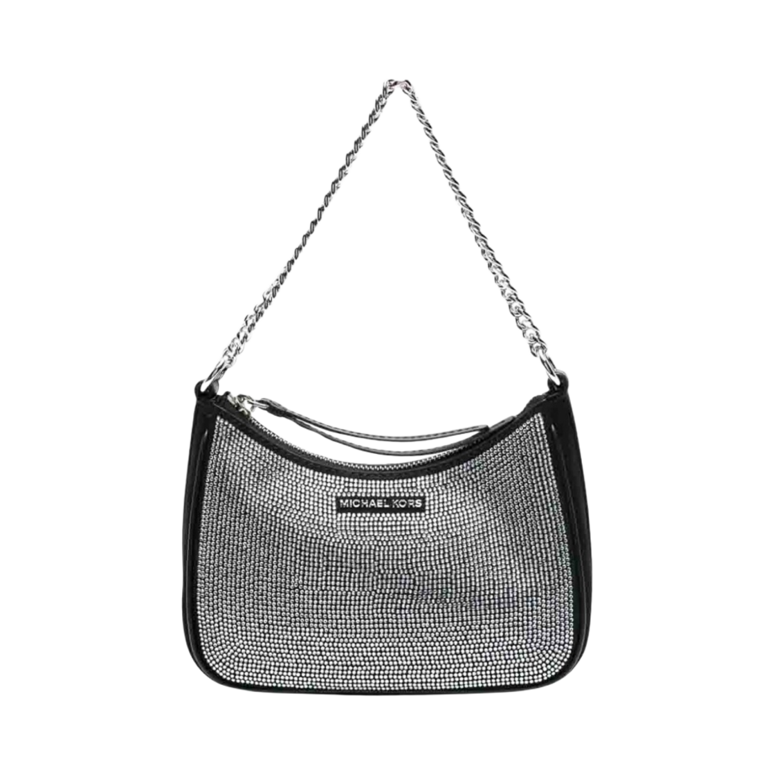마이클 코어스 제트 세트 참 스몰 엠벨리시드 레더 포쉐트 블랙(Michael Kors Jet Set Charm Small Embellished Leather Pochette Black) - 1
