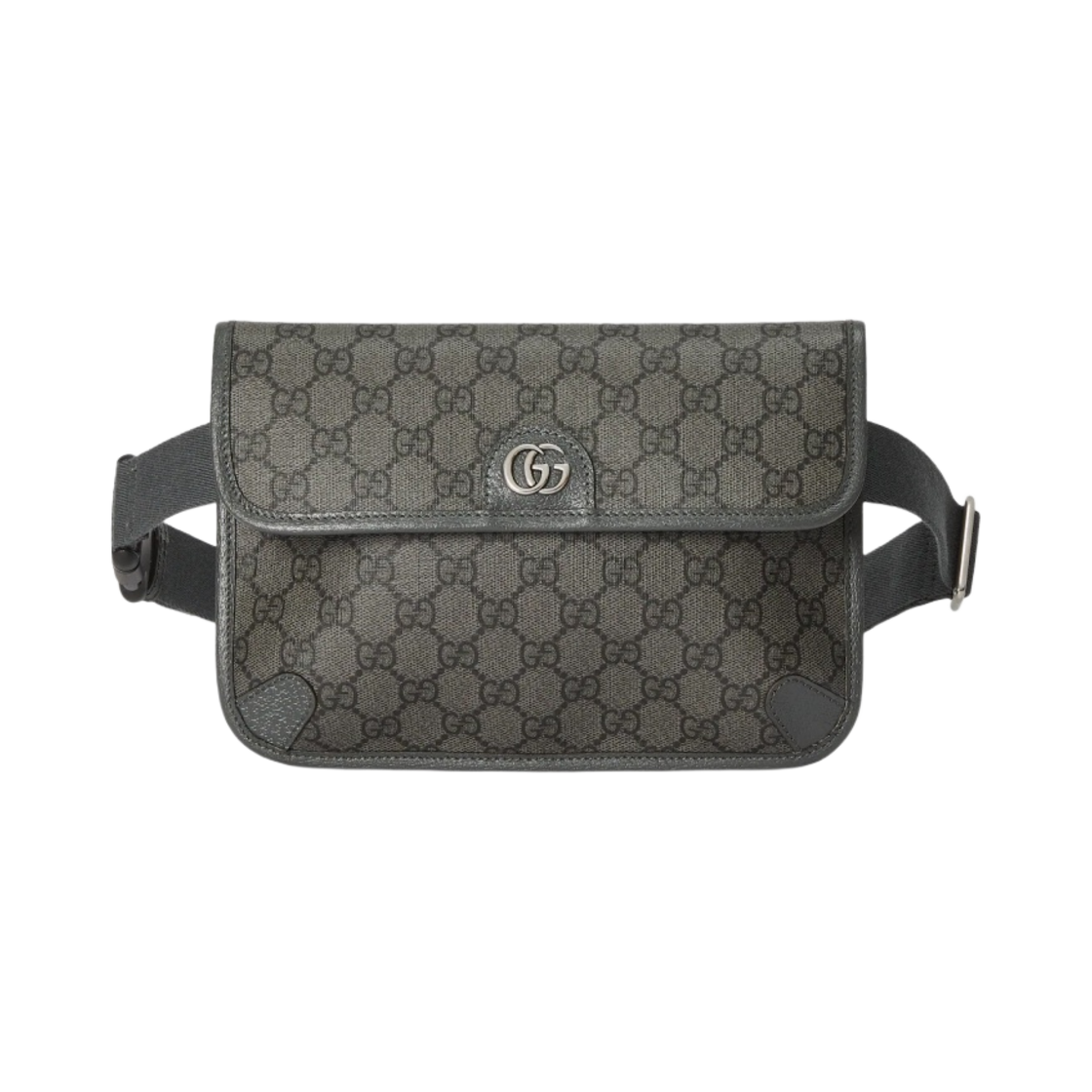 구찌 오피디아 GG 스몰 벨트백 그레이 블랙 슈프림(Gucci Ophidia GG Small Belt Bag Grey Black Supreme) - 1