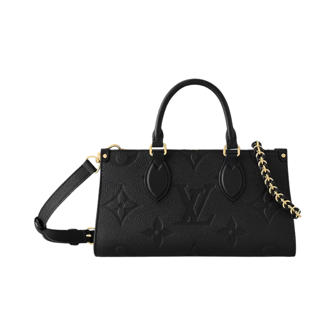 루이비통 온더고 이스트 웨스트 모노그램 앙프렝뜨 블랙(Louis Vuitton Onthego East West Monogram Empreinte Black)