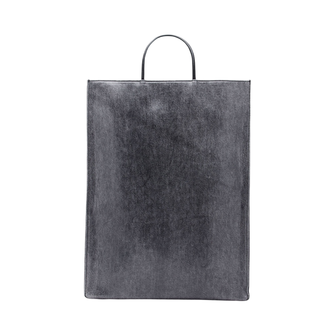 디젤 DSL 라지 쇼퍼백 인 코티드 마블 데님 블랙(Diesel DSL Large Shopper Bag in Coated Marbled Denim Black) - 3
