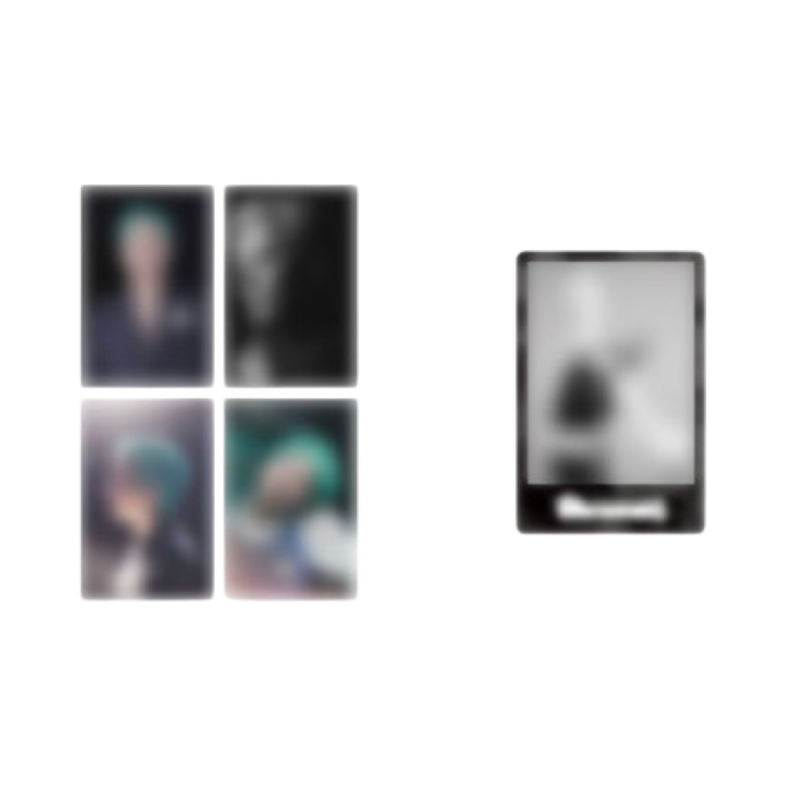 지드래곤 위버멘쉬 포스트카드 세트 (4ea)(G-DRAGON Ubermensch Postcard Set (4ea))