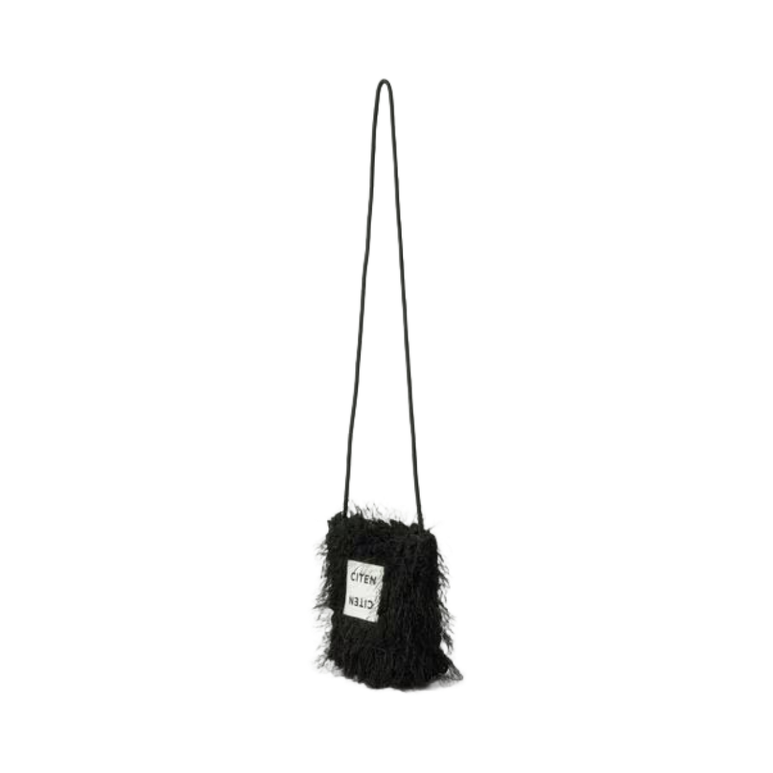 시텐 프린지 라운드 숄더 블랙(Citen Fringe Round Shoulder Black) - 2