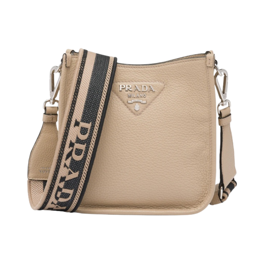프라다 레더 미니 숄더백 샌드(Prada Leather Mini Shoulder Bag Sand) - 1