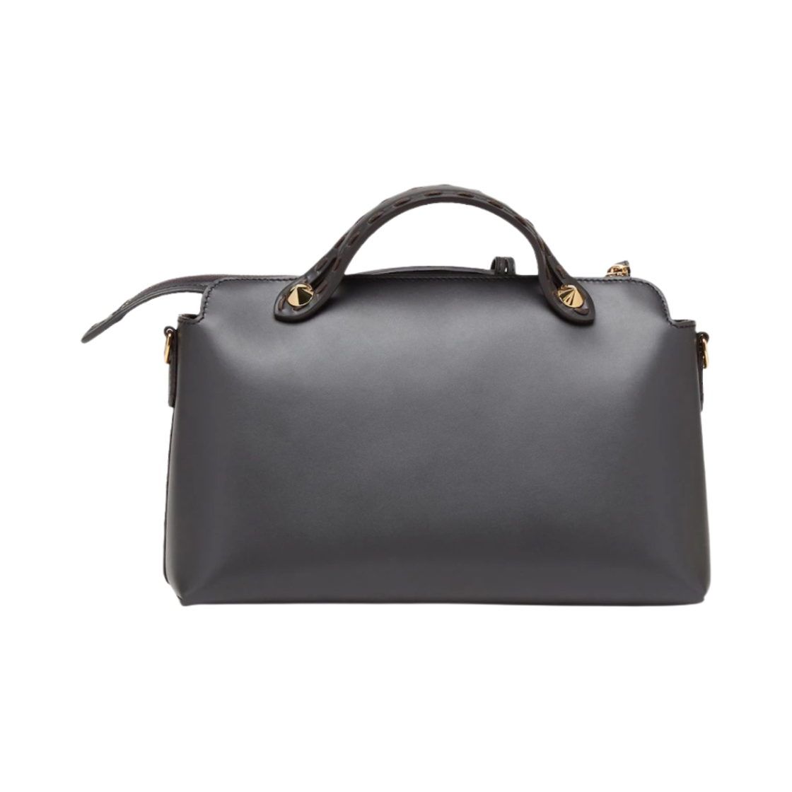 펜디 바이 더 웨이 레더 미디움 엘라프 보스턴백 그레이(Fendi By The Way Leather Medium Elaphe Boston Bag Grey) - 3
