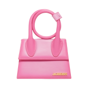 Jacquemus Le Chiquito Noeud Coiled Handbag Pink