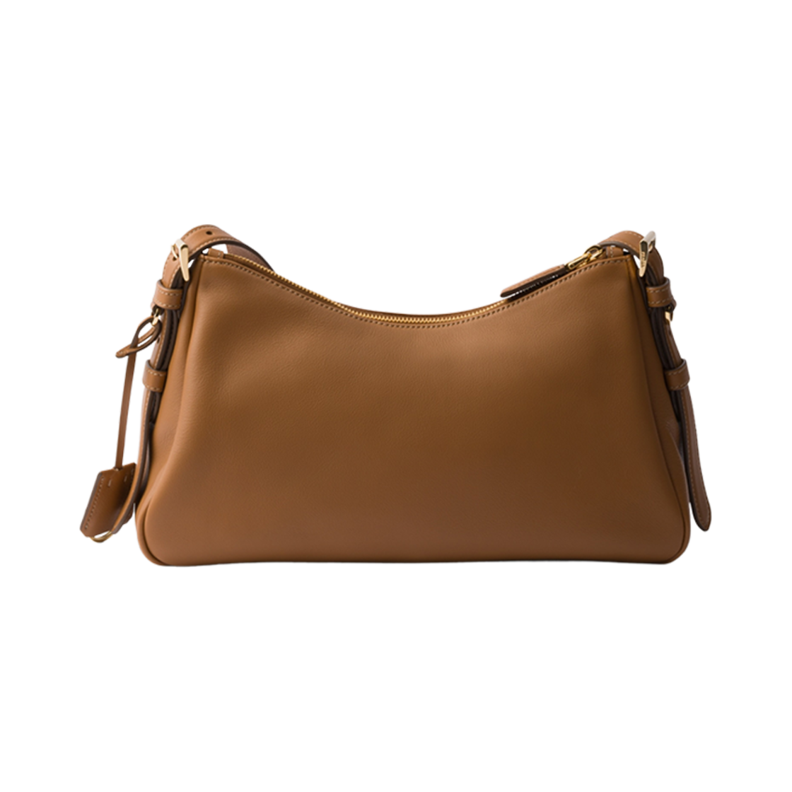 프라다 에이미 미디움 레더 숄더백 카라멜(Prada Aimee Medium Leather Shoulder Bag Caramel) - 2