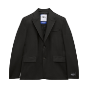 Zara x Ader Error Oversize Blazer Black