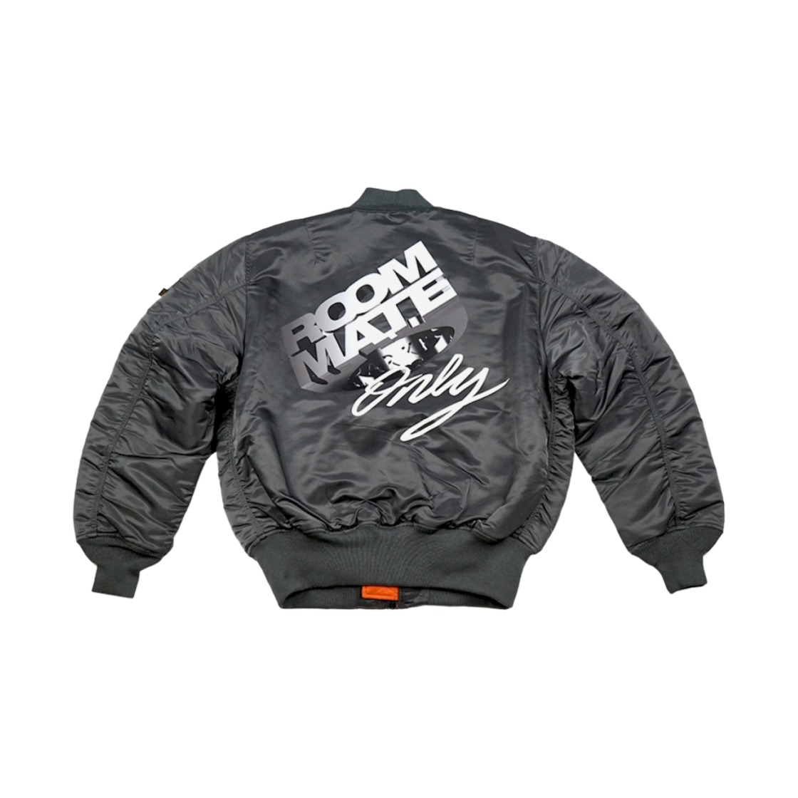 DKRM-AI2MA1GS Darkr8m Studio x Alpha Industries Roommate MA-1 Jacket Gunmetal