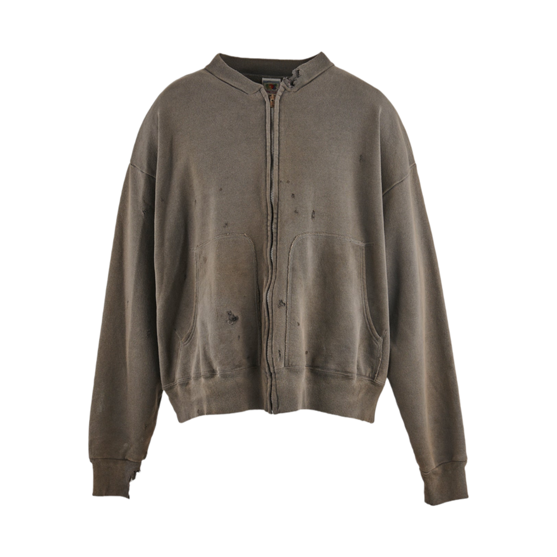 YS8-0000-040 Saint Mxxxxxx Zip Up Black - 24SS