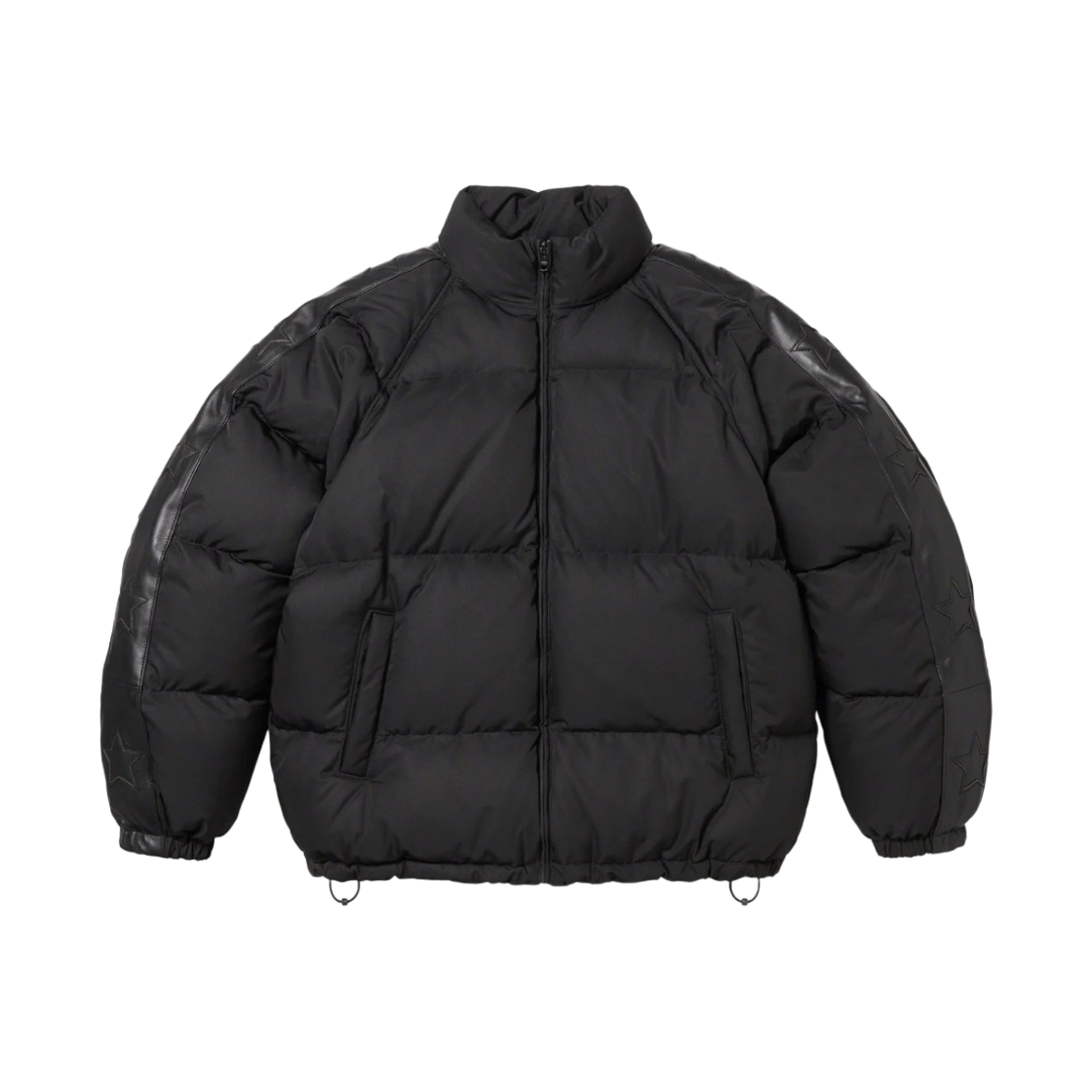 슈프림 스타 슬리브 다운 퍼퍼 자켓 블랙 - 23FW