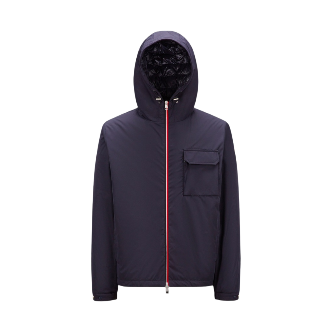 I2-091-1A00078-54A91-74S Moncler Lozere Short Down Jacket Navy Blue - 23FW