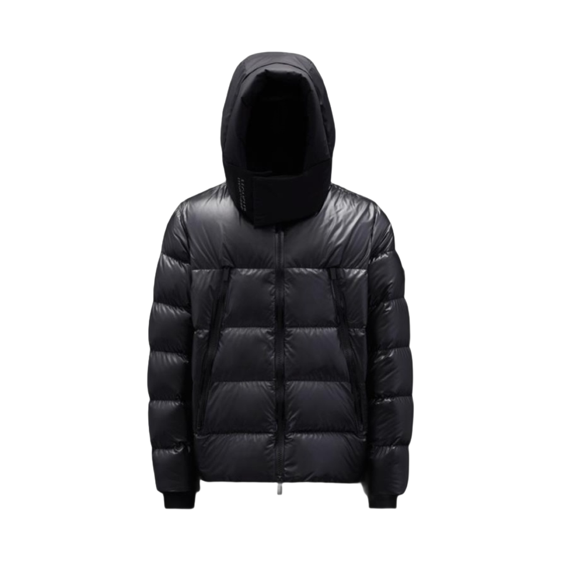 H2-091-1A00197-595OK-999 Moncler Zubair Short Down Jacket Black - 22FW
