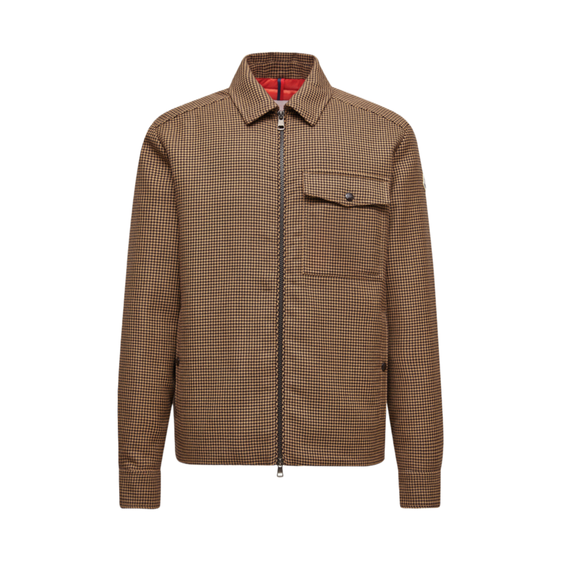몽클레르 에스코 울 다운 셔츠 자켓 브라운 - 25FW(Moncler Escaut Wool Down Shirt Jacket Brown - 25FW) - 1