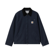 Carhartt WIP Lined Dearborn Canvas Detroit Jacket Blue Rigid - Winter