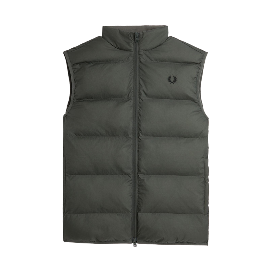 AFPM2438522-638 Fred Perry Insulated Gilet Field Green