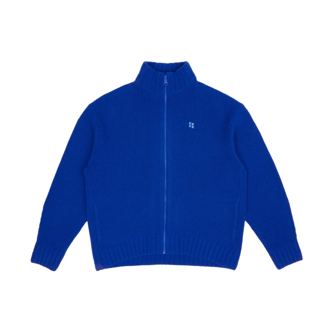 BM42FYKT0705BL/BO42FYKT0703BL Ader Error Sig; TRS Tag Knit Zip-Up 01 Z-Blue