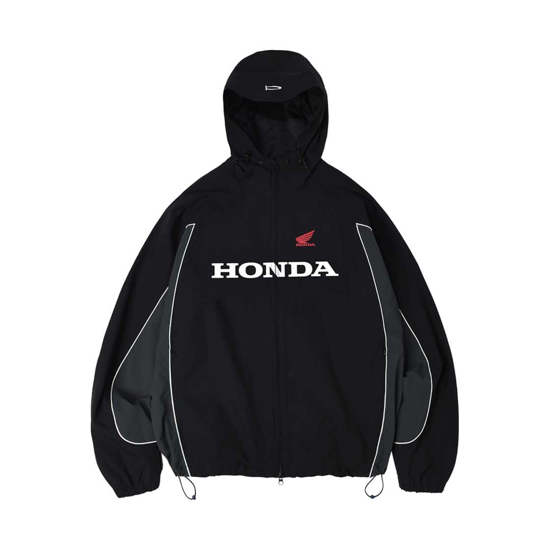 혼다 후디 캡 트랙자켓 블랙(Honda Hoodie Cap Track Jacket_Black)