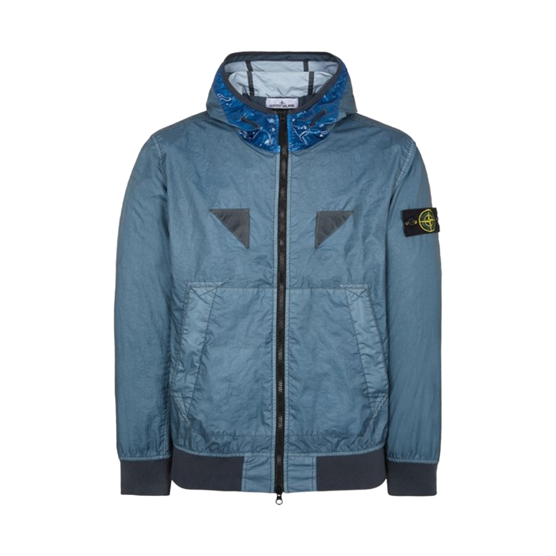 스톤 아일랜드 40723 멤브라나 3L TC 후드 자켓 아비오 블루 - 23SS(Stone Island 40723 Membrana 3L TC Hooded Jacket Avio Blue - 23SS) - 1