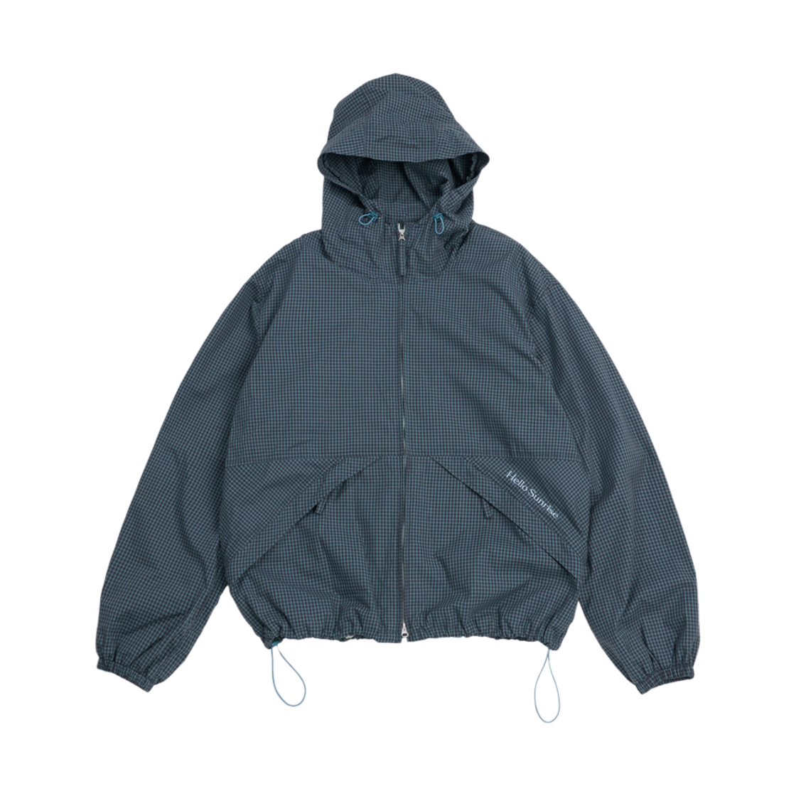 HS51JK001BL Hello Sunrise Travel Hooded Jacket Blue