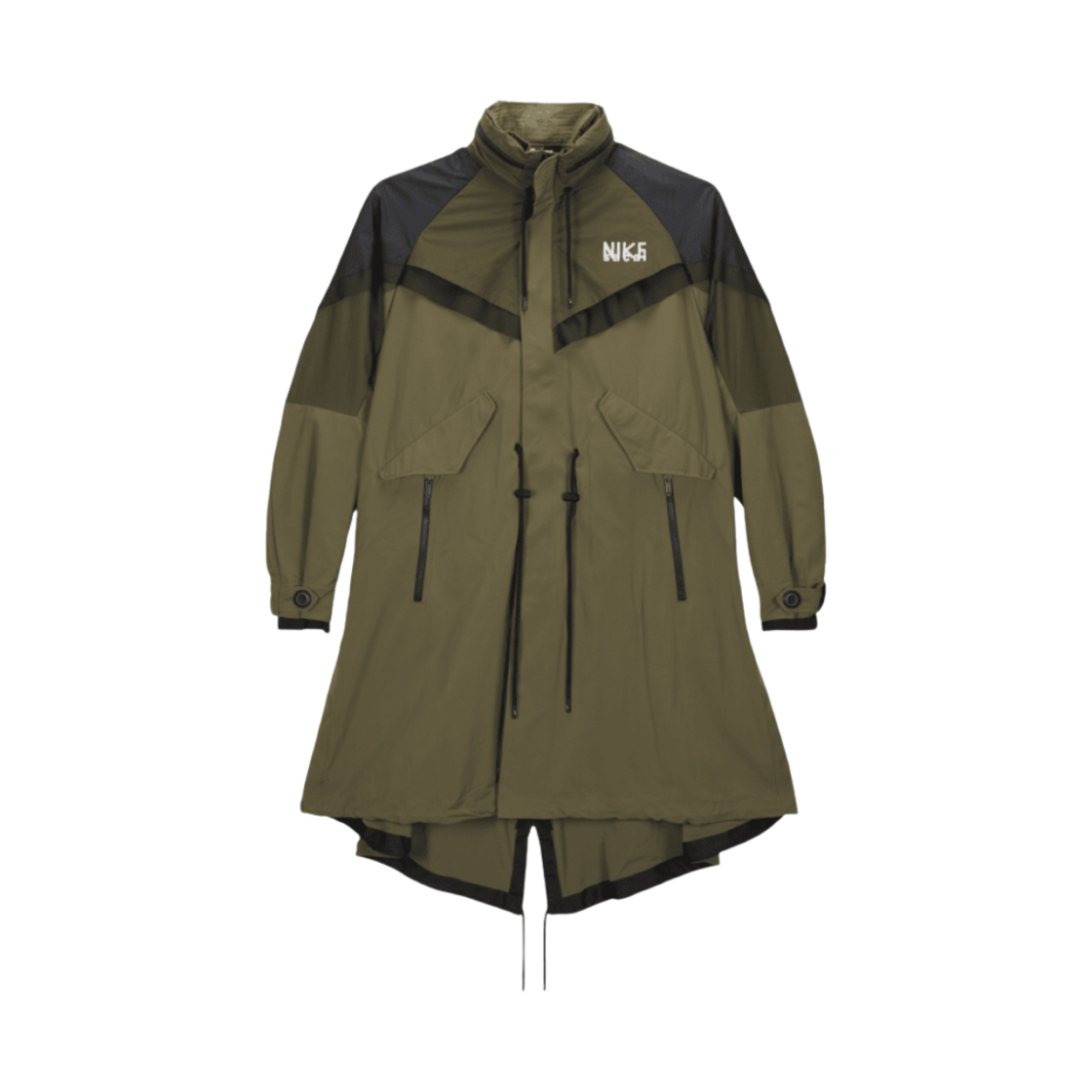 나이키 x 사카이 NRG 트렌치 자켓 미디움 올리브 - US/EU(Nike x Sacai NRG Trench Jacket Medium Olive - US/EU) - 1