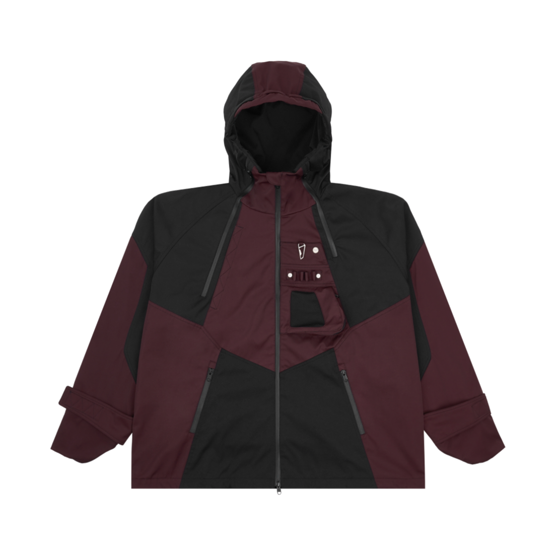 언더마이카 카메 멀티 지퍼 터틀 쉘 파카 핫 로드 - 22FW(Undermycar Kame Multi Zip Turtle Shell Parka Hot Rod - 22FW)