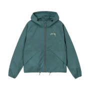 Stussy Wave Dye Beach Shell Jacket Atlantic