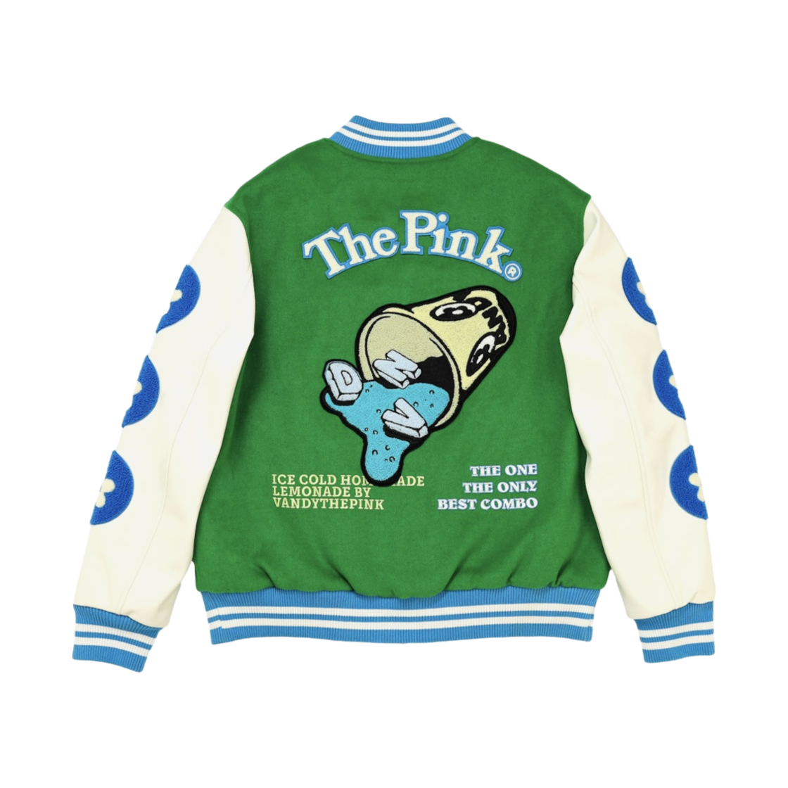 반디 더 핑크 레모네이드 바시티 자켓(Vandy The Pink Lemonade Varsity Jacket)