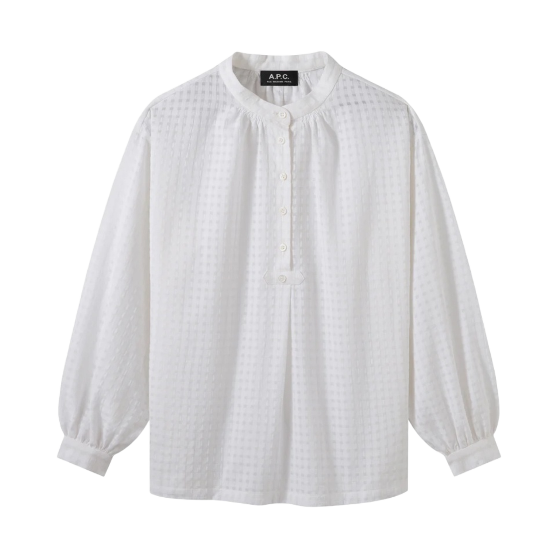 (W) 아페쎄 플로라 블라우스 블랑((W) A.P.C. Flora Blouse Blanc) - 1